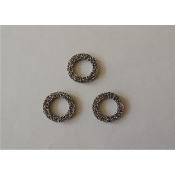 Quality Compressed Knitted Wire Mesh Washer Dia14mm 0.3mm SS Replacement Pressure Washer for sale
