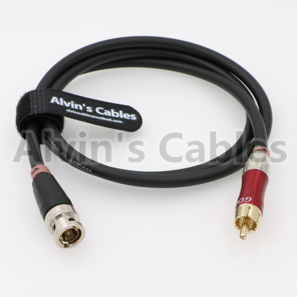Quality 12G Original Digital Audio Cable BNC Camera Cable DAC Neutrik BNC To Phono for sale