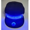 China send message by phone bluetooth LED message cap rechargeable Fashion LED rolling message hat support gif dispaly led cap factory