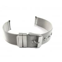 China ROHS 18mm Stainless Steel Watch Bracelet metal mesh watch band factory