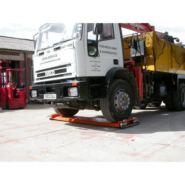 Quality 120T Semi Truck Foldable  Tractor Dump Trailer Weight Scale for sale
