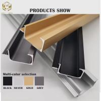 China Anodized Modern Kitchen Cabinet Door Frame Aluminium Profile For Glass Kitchen Doors factory