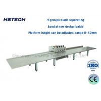 China 4 Groups Blade Separating LED Hard Strip PCB Depaneling Equipment Using 1.2 Meter Platform 4 Groups Blade HS-F306 factory