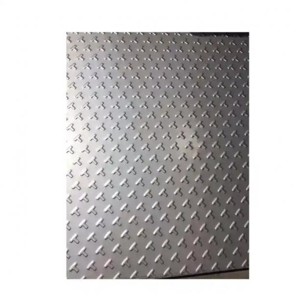 Quality Customized Embossed Stainless Steel Sheet 316 SS 304 Chequered Plate for sale