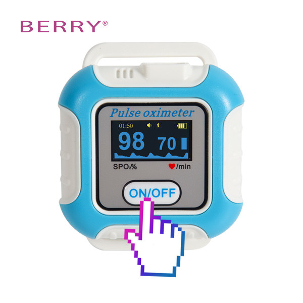 Quality Home Self Test Oxyegn Level Wrist Pulse Oximeter Customized Portable Oxygen Monitor for sale