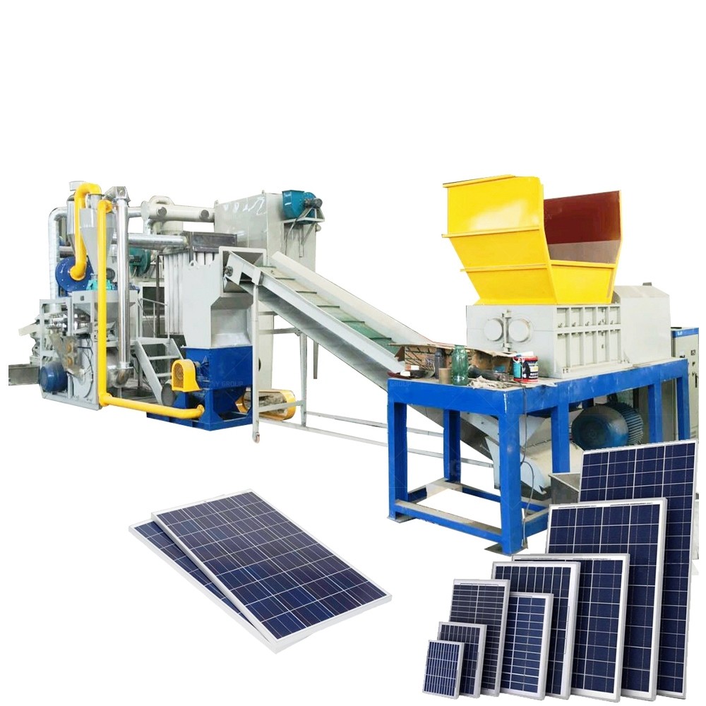 China cost Efficiency 102kW Solar Panel Separation Machine for Silicon Powder Recycling factory