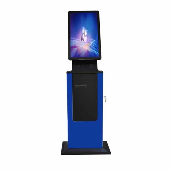 Quality Self Service Check In Kiosk With Pos Card Reader Slot Cash Register Billing for sale