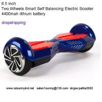 China Two Wheeled Hoverboard Two Wheel Self Balancing Scooter bluetooth Marquee red white factory