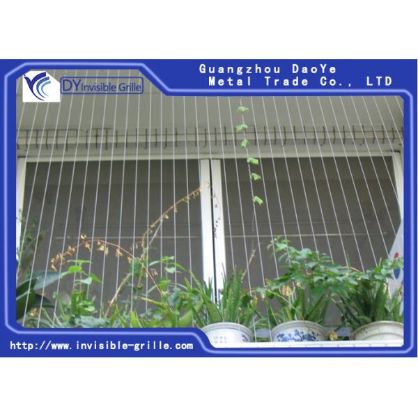 Quality Invisible Window Grills Inside , Window Protection Grill Easy Installation for sale