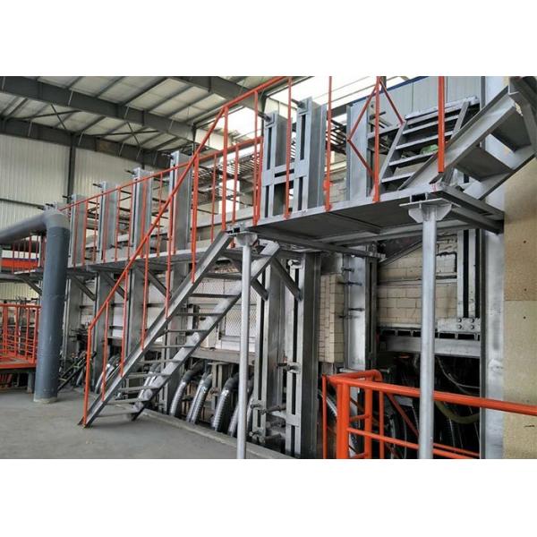 Quality ISO45001 50TPD End Fired Furnace For Glass Production Line for sale