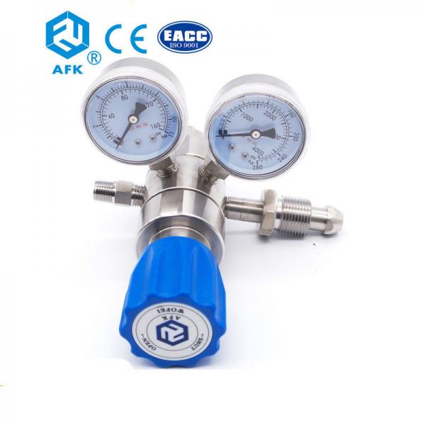 Quality Durable Stainless Steel Pressure Regulator 0~250 Psig Outlet Pressure For Laboratory for sale