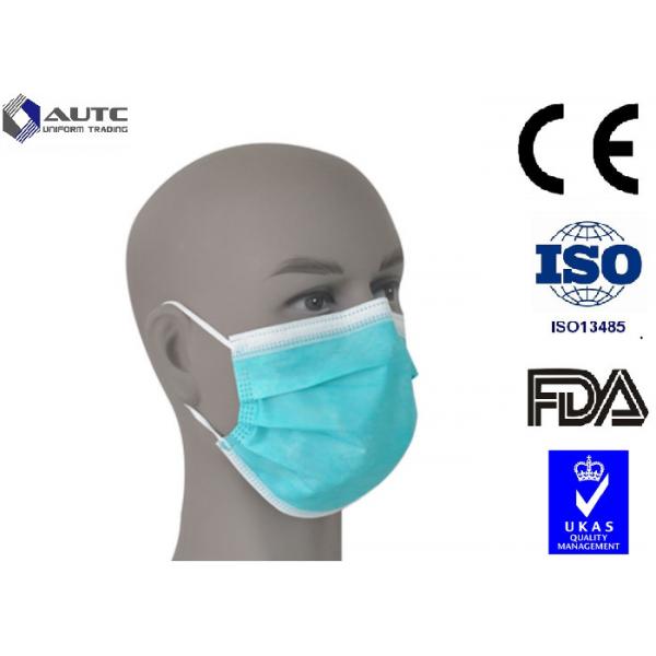 Quality Cool Disposable Medical Mask PP Non Woven Fabric Material Fliud Resistant for sale