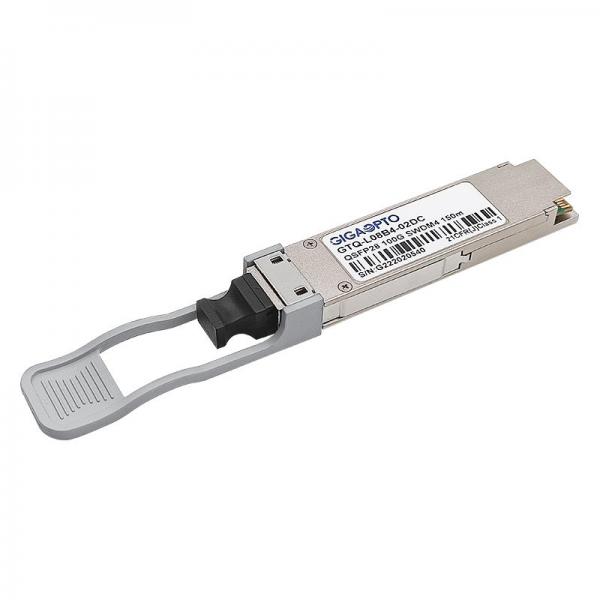 Quality 100GBASE-SWDM4 QSFP28 850nm-940nm MMF Transceiver 100m DOM LC for sale