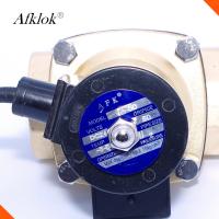 China Brass DN50 Normally Closed DC 12V 24V 2 inch Underwater Solenoid Valve factory