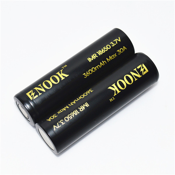 China 3600mAh Standard Charing Rate 18650 Rechargeable Lithium Battery factory
