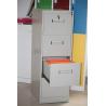 China Safety CRS 4 Drawer Metal Filing Cabinet With Inner factory