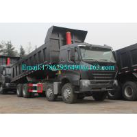 China Middle Lift HOWO Mining Dump Truck 8x4 With HW76 Lengthen Cab ZZ1317N3867A factory