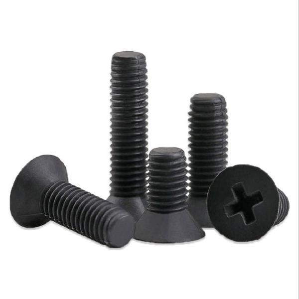 Quality 6mm-40mm Nylon Flat Head Screws for sale