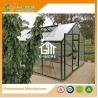 China Aluminum Greenhouse-Titan series-406X306X243CM-Green/Black Color-10mm thick PC factory