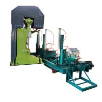 Buy cheap 48'' Log Cutting Band Sawmill Vertical band Saw Machine with Auto Feed Log from wholesalers