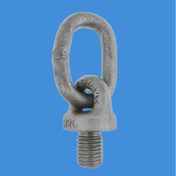 Quality Galvanized Carbon Mild Steel Eye Bolt With Oval Link BS4278-2 for sale