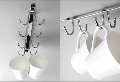 Quality Goblet Storage Rack Contemporary Kitchen Accessories Hanging Glass Cup Holder In for sale