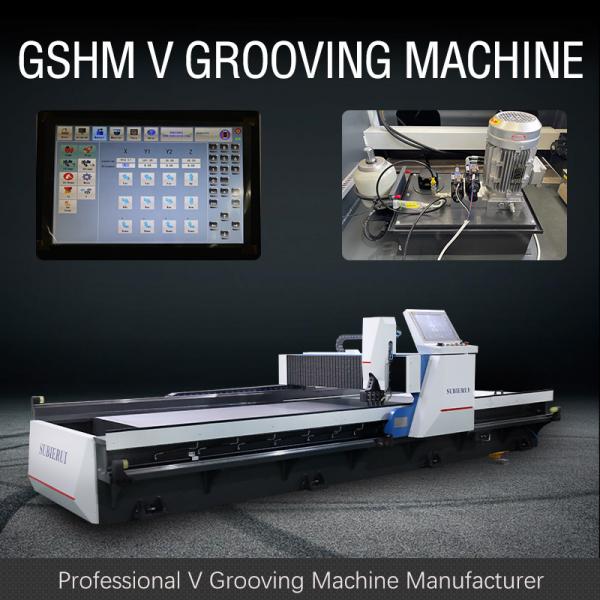 Quality High Speed CNC V Grooving Machine Hydraulic V Grooving Machine For Sheet Metal 1225 for sale