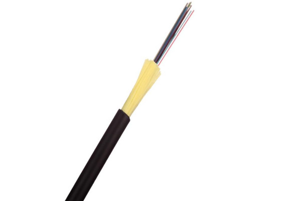 Quality G652D Micro ADSS Multimode Fiber Optic Cable Ftth Indoor Tight Buffer Structure for sale