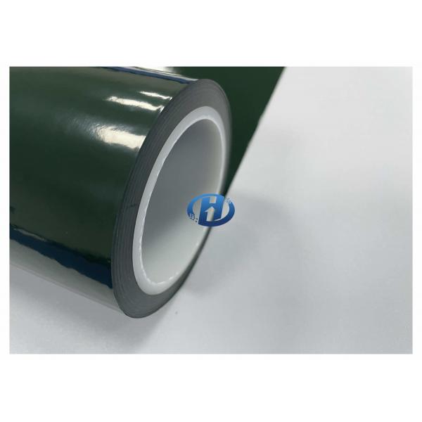 Quality 80 μm Dark Green HDPE Film UV Cured Silicone Coating Film Easy to peeloff Without Silicone Transfer No Residuals for sale