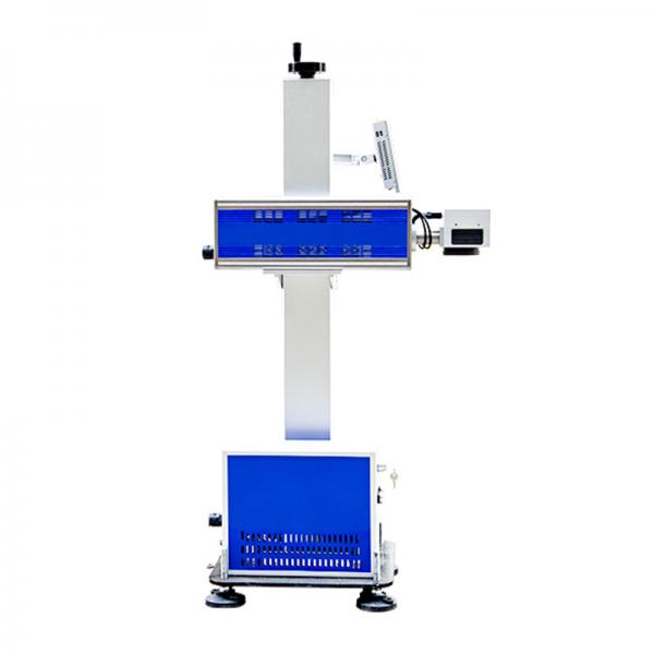 Quality Pe Hdpe Ppr Pvc Pipe Fly Laser Marking Machine 50w Fiber Co2 UV Laser Engraving Machine for sale
