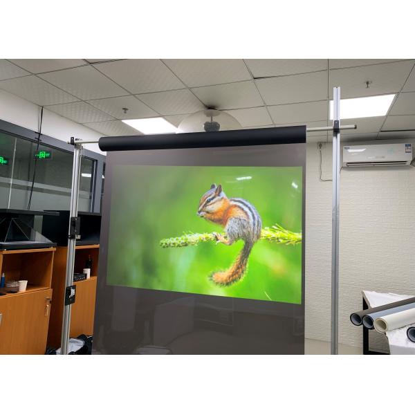Quality High Contrast Mirror Rear Projection Film Self Adhesive for window advertising for sale