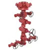 Quality 52-180mm Oil Gas Wellhead Equipment Stainless Steel Oil And Gas Christmas Tree for sale