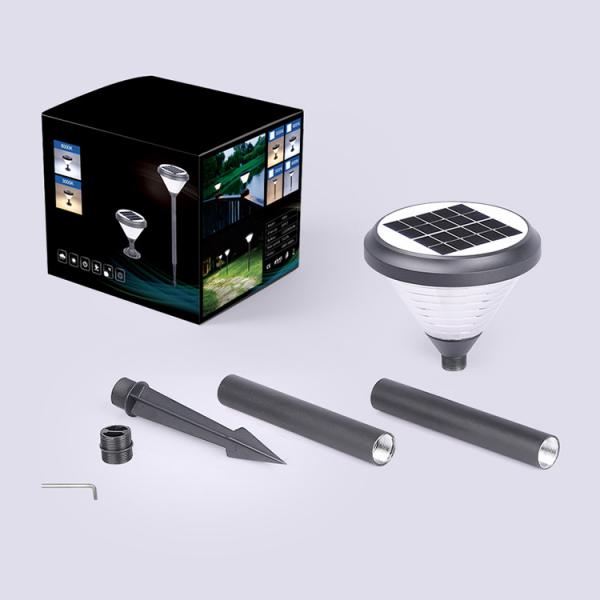 Quality IP65 ODM Waterproof LED Solar Pathway Lights With 2000mAh Battery for yard for sale