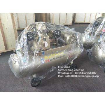 Quality KS150 15hp 11kw 0.8Mpa 3 cylinder industry piston air compressor with 310L air for sale