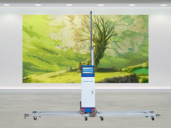 Quality Single Printing Head 9600DPI High Definition Oil Paints Wall Mural Printer Machinery for sale