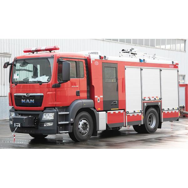 Quality MAN 4T Small Water Foam Tank Fire Engine Specialized Vehicle Price China Manufacturer for sale