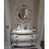 China Modern Classic French Furniture Dressing Table Mirror Full Solid Wood Frame Carving Roses factory
