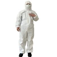 Quality SMS PPE S To 3Xl Type 5 6 Disposable Coveralls Cat III CE Work Wear Uniforms for sale