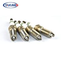 China High Performance Motorcycle Spark Plugs Nickel Alloy Electrode Fit Mazda / Peugeot factory