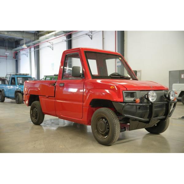 Quality 2 Seats 72v 4kw EV Electric Mini Truck Pickup With Flat Bed for sale