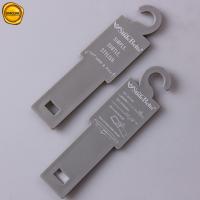 Quality Shopping Malls Grey Belt Display Hooks With Printing LOGO for sale