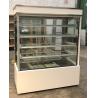China Bakery Display Refrigerator,  1.2M Cake Showcase Back Sliding Glass Door factory