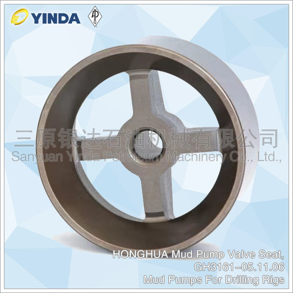 Quality HONGHUA Mud Pump Valve Seat GH3161-05.11.06 Mud Pumps For Drilling Rigs for sale