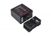 China Four Relay Double Channel Vehicle Loop Detector PD232 Black Color AC220V-110V factory