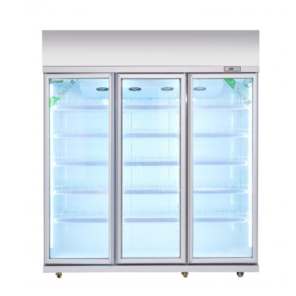 Quality Commercial Upright Beverage Display Fridge For Cold Drinks / Meat 540W for sale