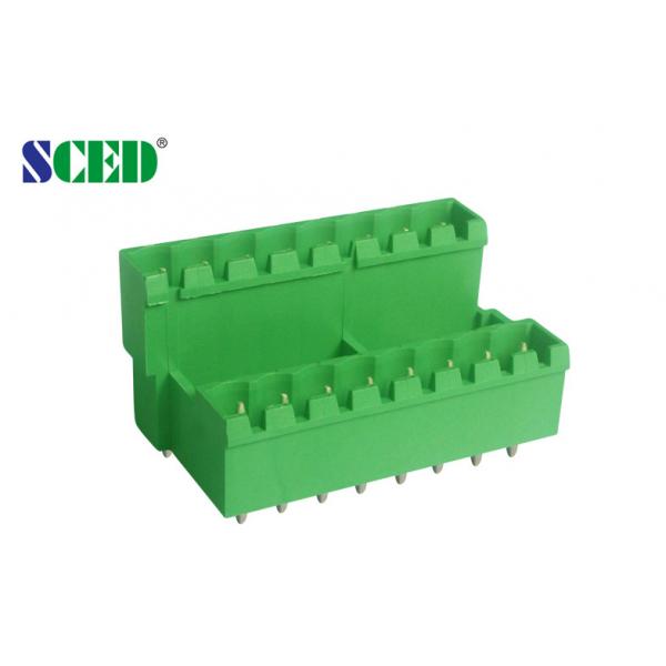 Quality  Plug - in Terminal Block   Pitch 5.08mm   Header  Male Sockets   300V 18A   2 x 2P - 24 x 2P for sale