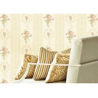 China Flowers Design Low Price Wallpaperwall For Home Decoration , Embossed Surface factory