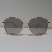 China 147mm Anti Reflective Sunglasses Acetate , Metal Polarized Butterfly Sunglasses factory