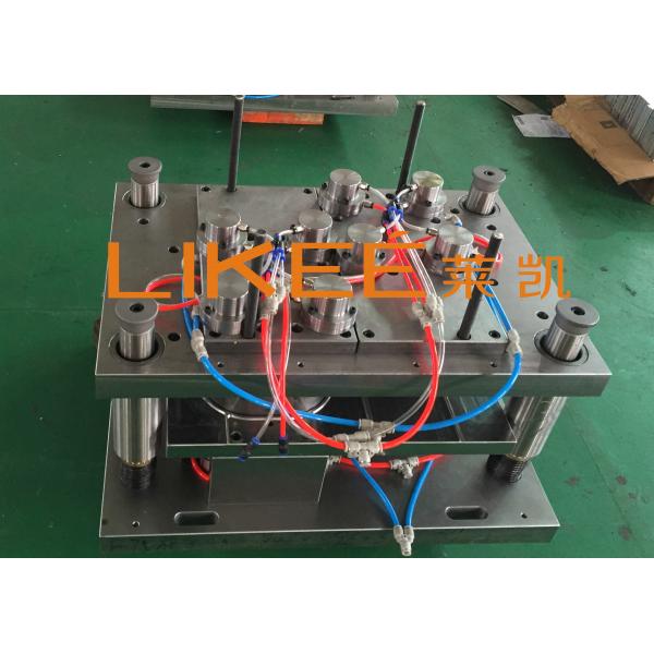 Quality 4 Wires 12000pcs/H Aluminium Food Container Machine Multiple Cavity for sale