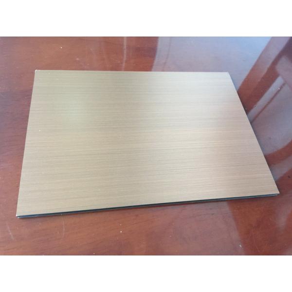 Quality Brushed Copper Composite Panel 2000mm Length High Intensity For Ceiling for sale